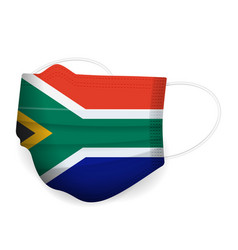 Medical Mask South Africa Flag