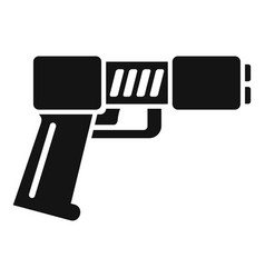 Police Taser Icon Simple Gun Stun