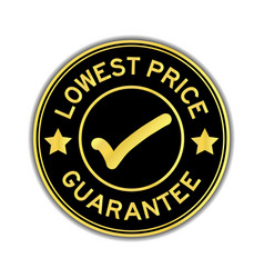 Black And Gold Color Lowest Price Guarantee