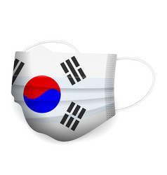 Medical Mask South Korea Flag