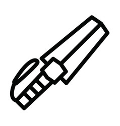 Metal Detector Thick Line Icon For Personal