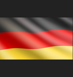 Realistic German Flag