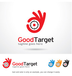 Good Target Logo Template