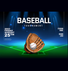 Baseball Tournament Poster