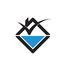 Home Water Swimming Pool Logo