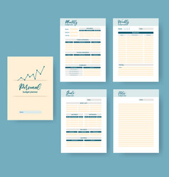 Printable Personal Monthly Budget Planner