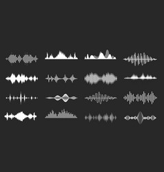 Sound Waves Playing Song Visualisation Radio