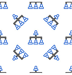 Line Business Hierarchy Organogram Chart