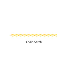 Seamless Chain Sewing Decorative Stitch