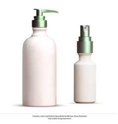 Cosmetic Lotion And Perfume Spray Bottle For