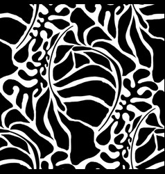 Hand Drawn Seamless Ethnic Floral Pattern