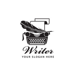 Typewriter And Feather