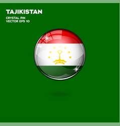 Tajikistan Flag 3d Buttons