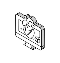 3d In Medical Isometric Icon