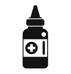 Flu Dropper Icon Simple Candy Drop