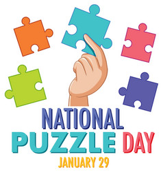 National Puzzle Day Banner