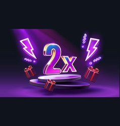 2x Winner Banner Promotion Flyer Prize Label