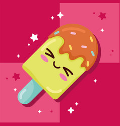 Sweet Ice Cream Kawaii