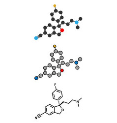 Escitalopram Antidepressant Drug Ssri Class