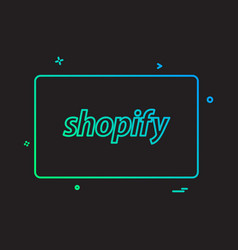 Shopify Icon Design