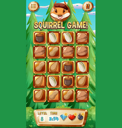 A Squirrel Board Game Scene