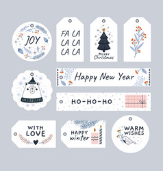 Christmas Craft Gift Tags Xmas Presents Stickers