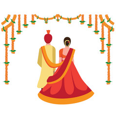 Indian Bride And Groom