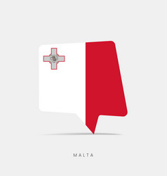 Malta Flag Bubble Chat Icon