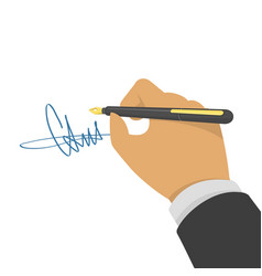 Hand Writing Signature