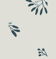 Botanical Flower Copyspace On A Gray Background