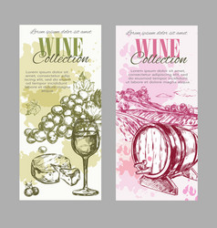 Wine Vineyard Label Set