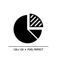 Pie Chart Black Glyph Icon