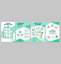 Home Buying Tips Brochure Template