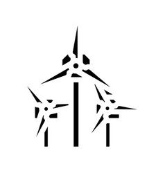 Farm Turbine Glyph Icon