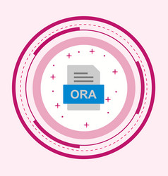 Ora File Document Icon