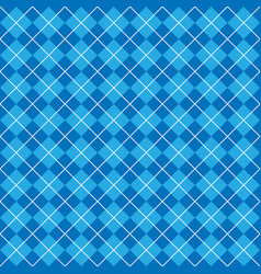 Simple Blue Seamless Argyle Pattern