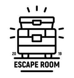 Escape Room Icon Outline Style