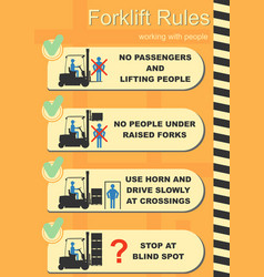 Forklift Safety Rule