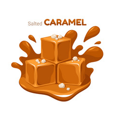 Salted Caramel Cubes Naturally And Artificially