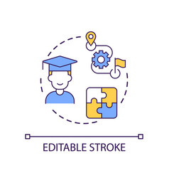 Learning Pathway Concept Icon