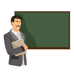 Male Teacher Professor In The Classroom