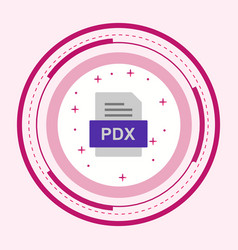 Pdx File Document Icon