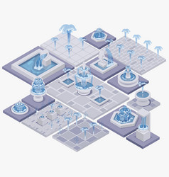 Isometric Fountain