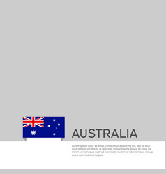 Australia Flag Background State Patriotic