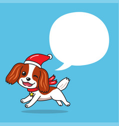 Cartoon Cavalier King Charles Spaniel Dog