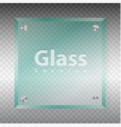 Glass Service Transparent Glass Board