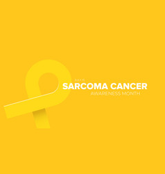 Sarcoma Cancer Awareness Month Concept Horizontal