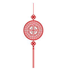 Chinese Circular Decoration Hanging Icon