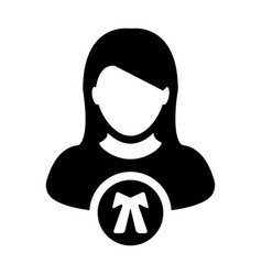 Lawyer Icon Female User Person Profile Avatar