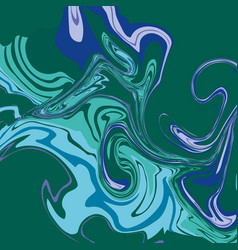 Marble Texture In Green And Blue Colors Abstract